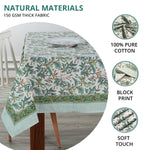Sage and Russian Green Tablecloth