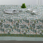 Sage and Russian Green Tablecloth