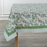 Sage and Russian Green Tablecloth