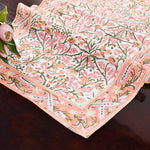 Sassy Salmon Pink Table Runner