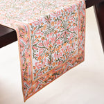 Sassy Salmon Pink Table Runner